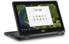 Dell chromebook 11 3180 | Intel Celeron N3060 | 4 GB | 32 GB SSD | 360 graden opklapbaar