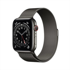 Apple Watch Series 6 44mm LTE Graphite SS Stainless Steel/Black Sport Band