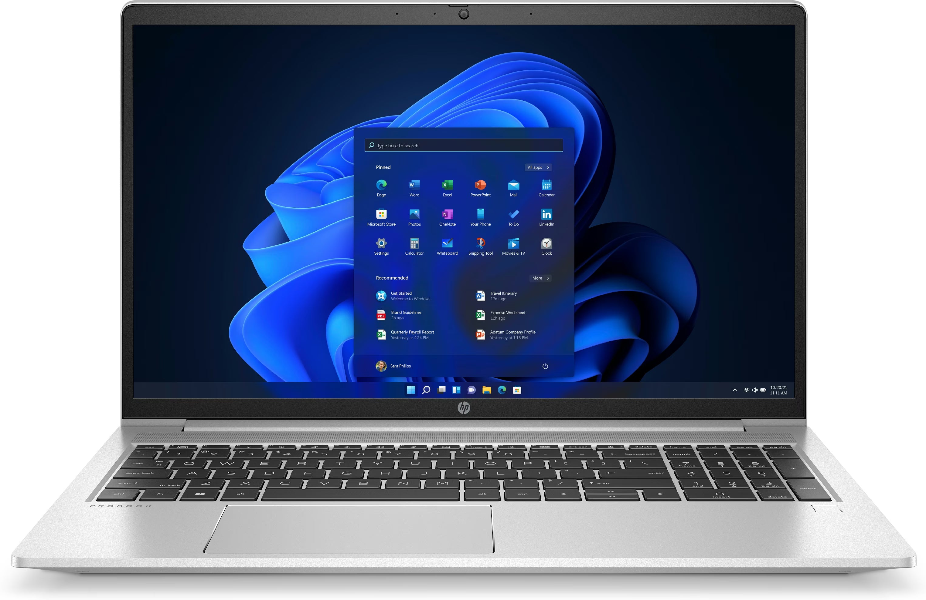 HP ProBook 450 G8 | Intel Core i5 10210U | 10e Generatie  | Intel UHD Graphics | 16 GB DDR4 | 512 GB SSD | 15.6 FHD | Numerieke toetsenbord | Win 11 Hoofdafbeelding