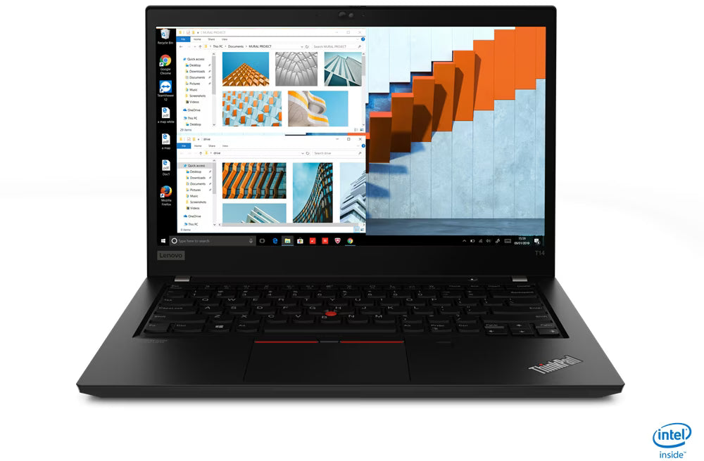 Lenovo ThinkPad T14 Gen 1 | Intel core i5 10210U (10e generatie) | Intel UHD Graphics 620 | 16 GB DDR5 | 256 GB SSD | 14" Full HD | Windows 11 Hoofdafbeelding