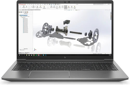 HP ZBook Fury 17 Power G8 | Refurbished | Intel Core i7-10850H (10e Generatie) | NVIDIA TRX A2000 GPU | 32 GB RAM | 1000 GB NVMe | 15.6" FHD | Numeriek toetsenbord | Geschikt voor gaming en grafische toepassingen | Windows 11 Pro