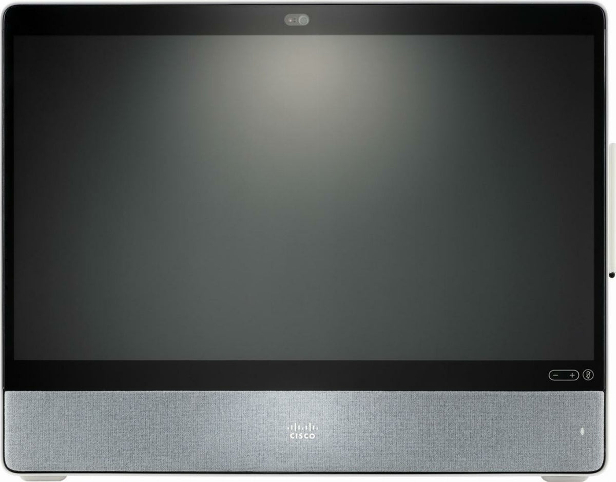 Cisco Webex Desk Pro | 27″ 4K Touch Collaboration Display | AI-Enhanced Video Conferencing | All-in-One Workspace Device