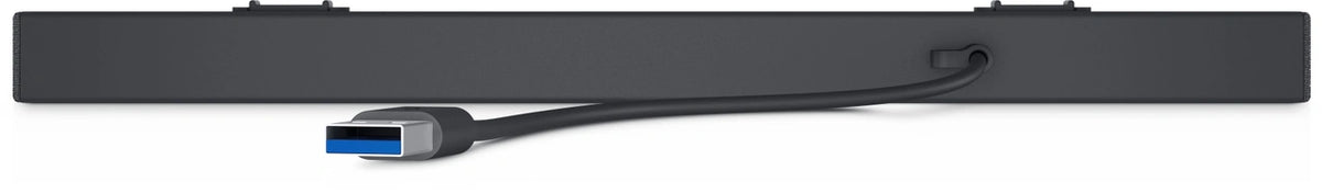 DELL Slim Soundbar SB521A | Zwart | Compact | Kristalhelder Geluid voor Je Monitor