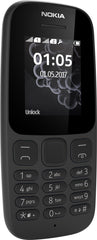 Nokia 105 - 4MB - Zwart - Dual sim