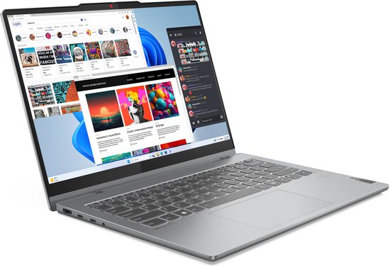 Lenovo IdeaPad 5 | AMD Ryzen 5 | 16GB RAM | 512GB SSD | Radeon Graphics | Full HD | Numeriek Toetsenbord | Windows 11 | Geschikt voor lichte Gaming en Grafisch Werk
