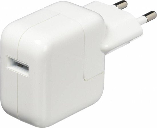 Apple Originele USB Power Adapter – 10W – iPad / iPhone Oplader – Wit Hoofdafbeelding