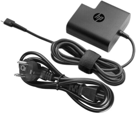 HP USB-C Oplader 65W | Model TPN-AA03 / IPN AA03 | Originele EU Laptop Voedingsadapter