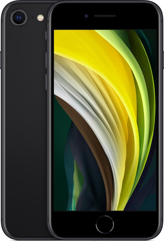 Apple iPhone SE 2nd Gen | 128 GB | Black | Inclusief  Accessoires Hoofdafbeelding