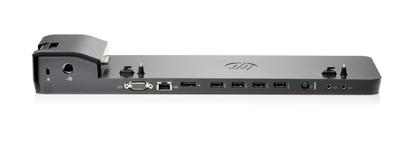 HP 2013 UltraSlim Docking Station – D9Y32AA | Zwart | Voor EliteBook-serie | Compact &amp; Betrouwbaar