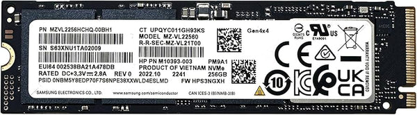 Samsung 256GB NVMe SSD M.2 PCIe (MZ-VL22560) Laptop Solid State Drive