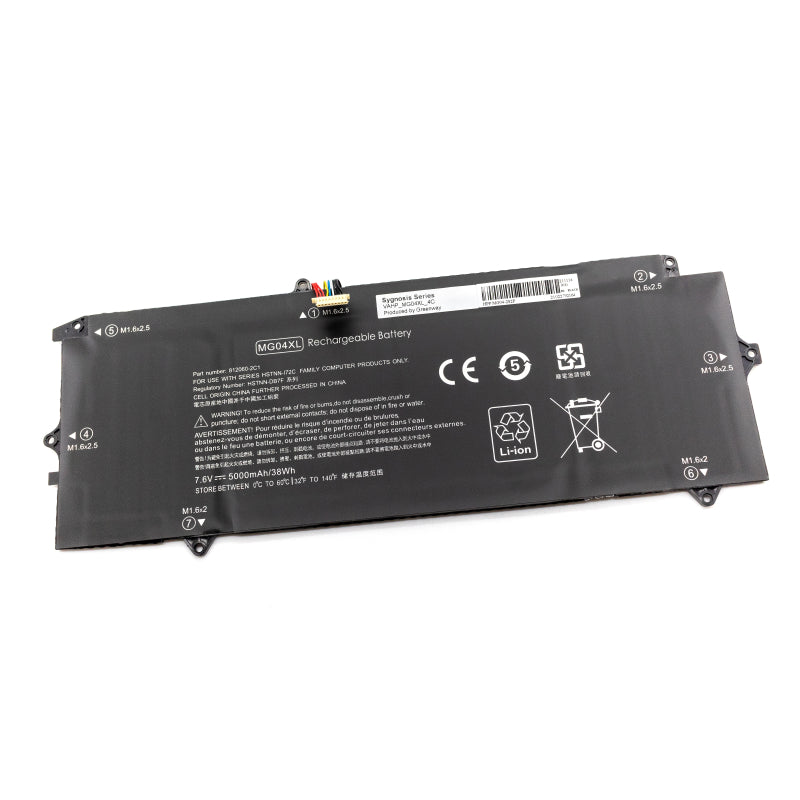 Nieuwe HP Elite x2 1012 G1 Accu 40Wh (7,7V) Hoofdafbeelding