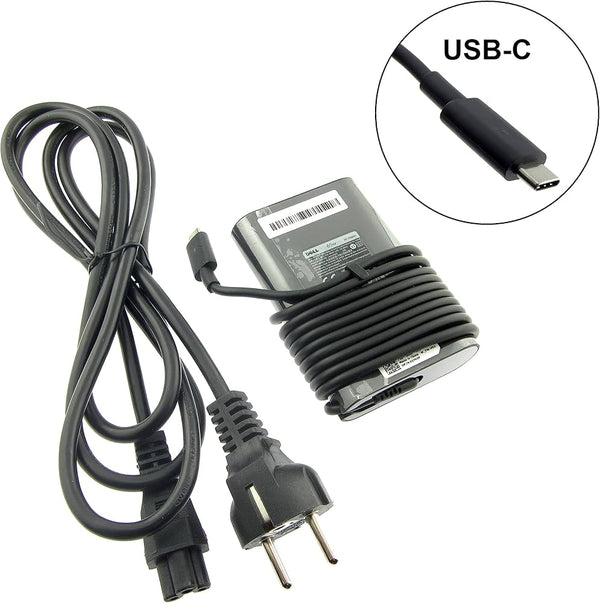 DELL Oplader 65W  USB-C Laptop Oplader | Originele Laptop Voedingsadapter