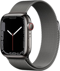 Apple Watch series 7 45mm LTE Graphite SS Stainless Steel/Abyss Blue Sport Band