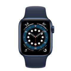 Apple Watch Series 6 44mm LTE Blue ALU Aluminium/Deep Navy Sport Band