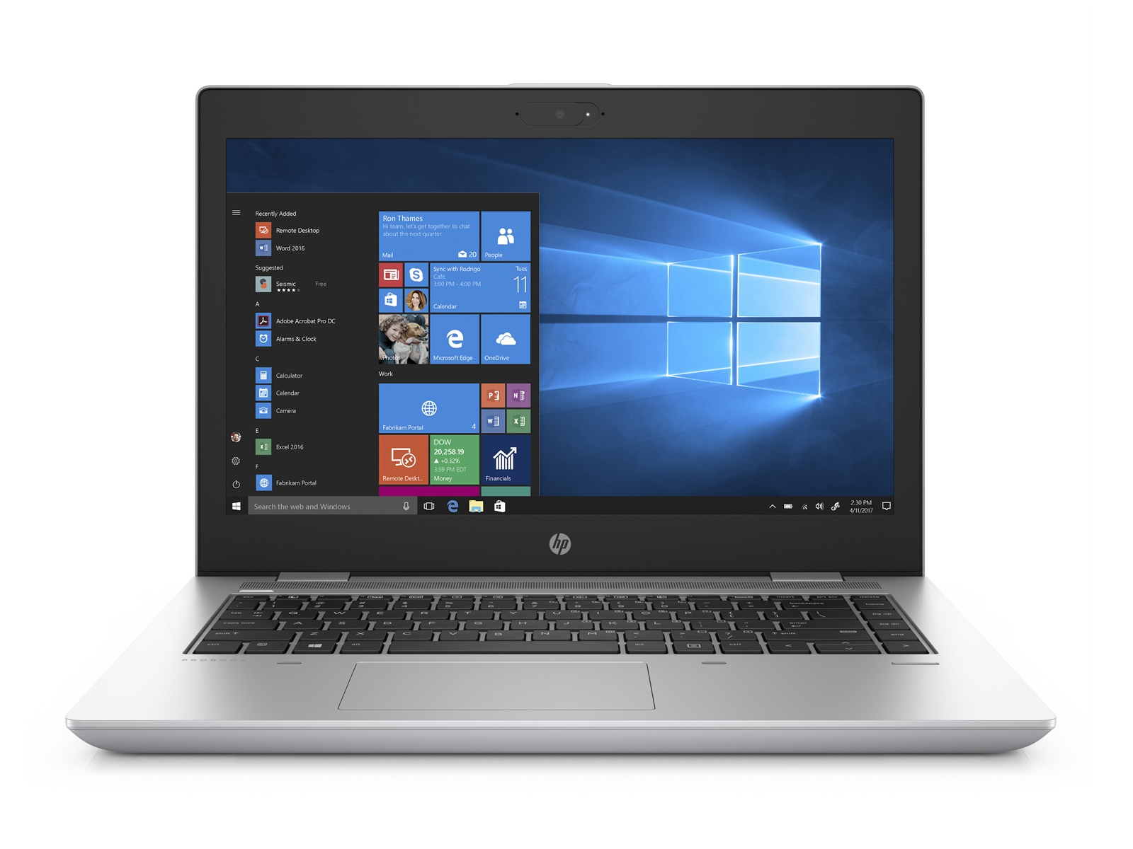 HP ProBook 640 G5 | Intel Core i5 8365U | Intel HD Graphics 620 | 16GB RAM | 256GB SSD | 14" Full HD | Windows 11 Hoofdafbeelding