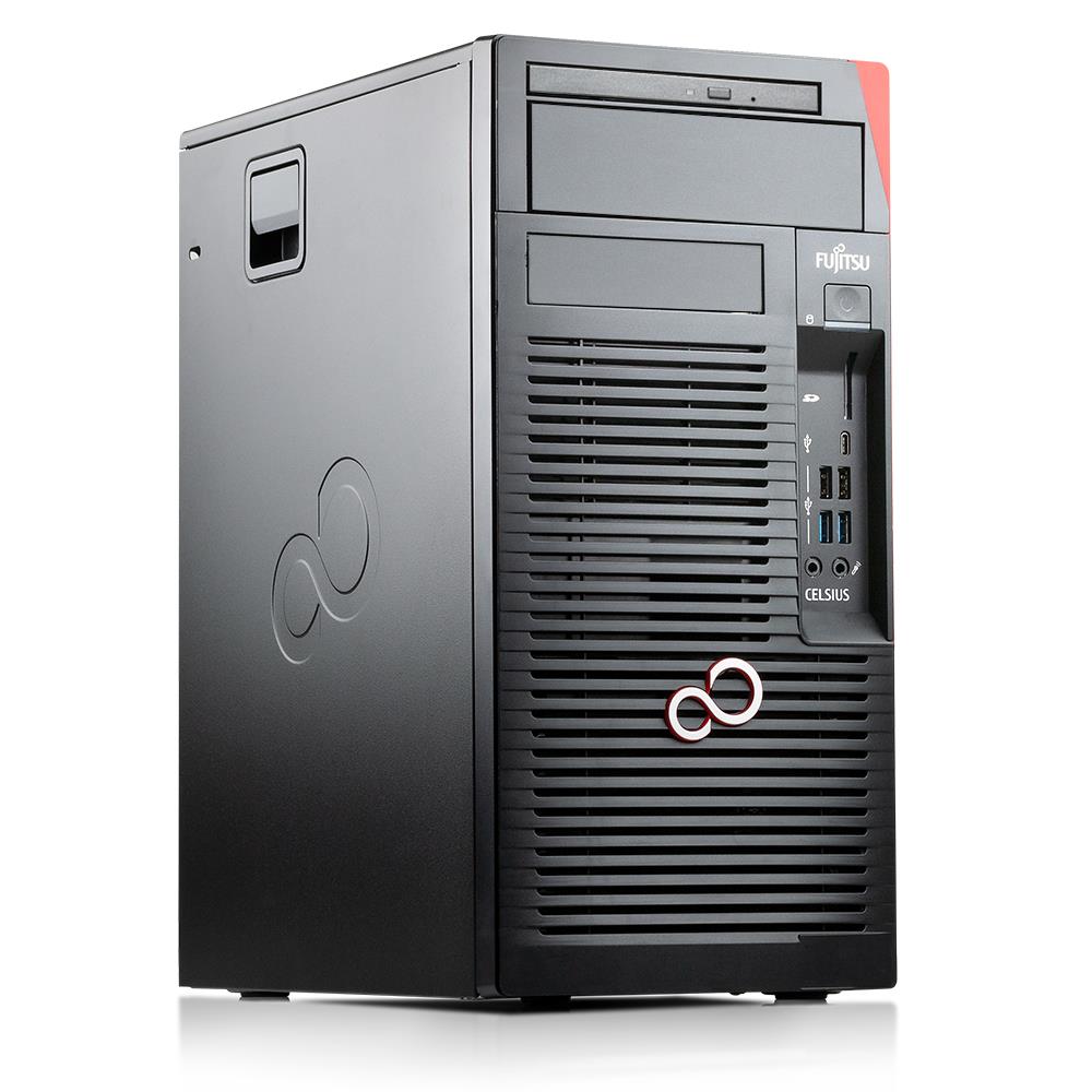Fujitsu Celsius W580n Workstation | Intel Core i7 9th gen | 16 GB RAM | 256 GB SSD | Windows 11 Secundaire afbeelding