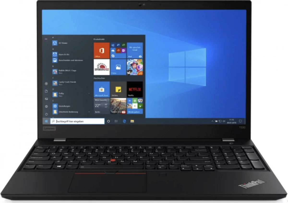 Lenovo ThinkPad T590 | Intel Core i5 8365U | 16 GB | 256 GB SSD |  FHD | Numerieke toetsenbord | Win 11 Hoofdafbeelding