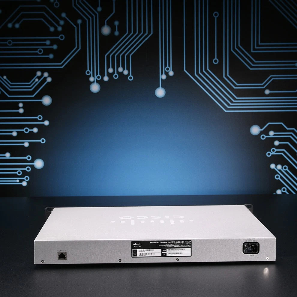 Cisco SG350X-48MP | 48 Gigabit LAN-poorten | professionele netwerk switch Hoofdafbeelding
