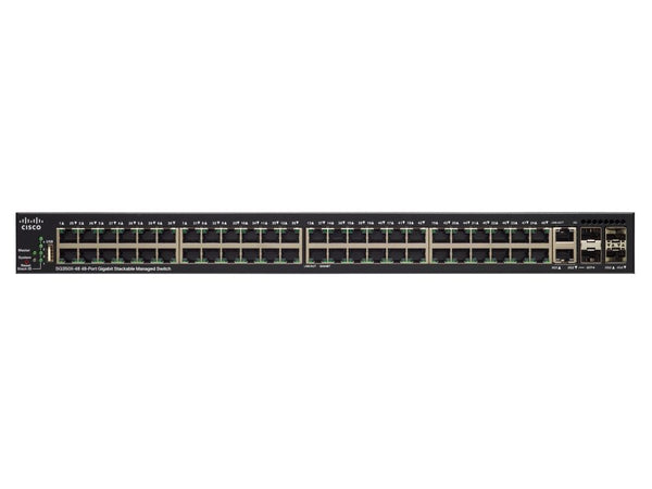 Cisco SG350X-48MP | 48 Gigabit LAN-poorten | professionele netwerk switch