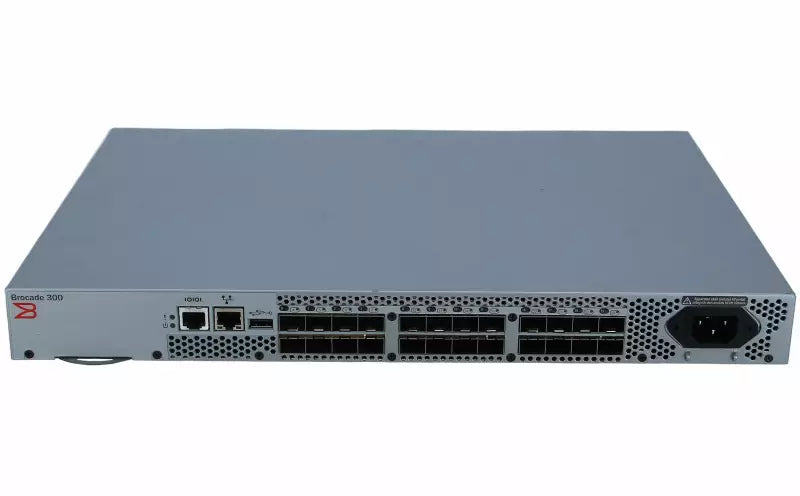 Brocade DS-300B-8 | 8 Gb SAN Switch | 8 Active Ports | EMC Compatible | Fibre Channel Switch Hoofdafbeelding
