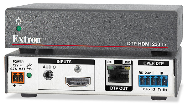 Extron DTP HDMI 230 Rx | HDMI, Audio, RS-232, IR Receiver | Professionele AV-Oplossing Secundaire afbeelding