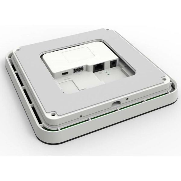 Evoko Liso Room Manager | 8 inch Touch Display | LED Statusring | PoE | WiFi | Vergaderruimte Planningssysteem