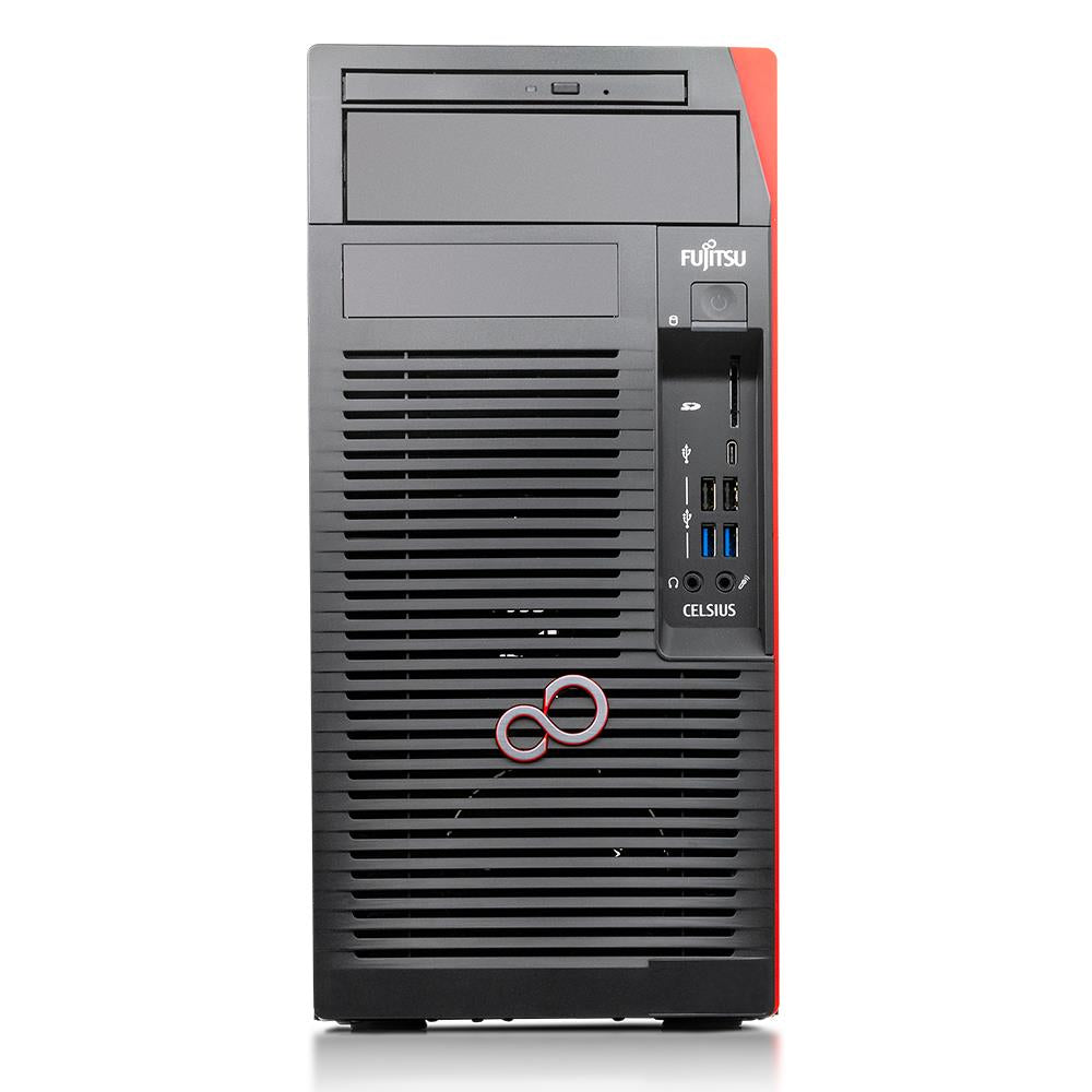 Fujitsu Celsius W580n Workstation | Intel Core i7 9th gen | 16 GB RAM | 256 GB SSD | Windows 11 Hoofdafbeelding