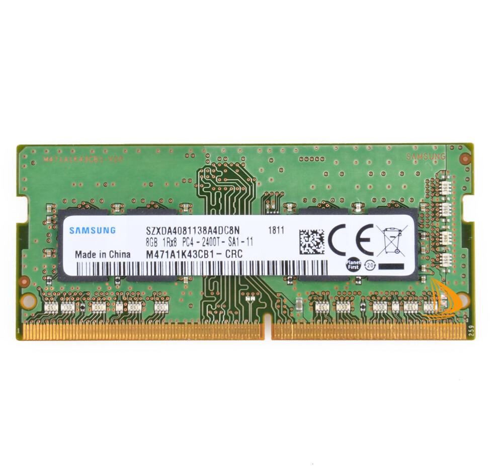 Samsung 8GB DDR4 2400MHz SO-DIMM Laptop RAM (PC4-2400T 1Rx8) Hoofdafbeelding