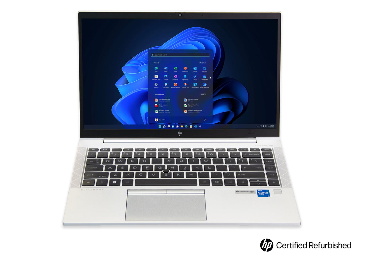 HP EliteBook 840 G8 Refurbished | i5-1145G7 (11e Gen) | 16GB RAM | 256GB SSD | 14 inch FHD | Windows 11 Pro | 12M Garantie